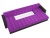 Веста (Венеция) П-образный Фиолетово-Черный, угловой диван
