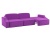 Триумф Long Slide Фиолетовый, диван еврокнижка