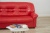 Марсель (Честер) Красный экокожа, офисный диван