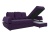 Персей Фиолетовый, угловой диван