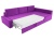 Версаль Фиолетовый, угловой диван