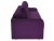 Камелия Фиолетовый Велюр, диван еврокнижка