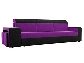Мустанг с двумя пуфами Фиолетово-Черный от производителя Мегасалон