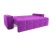 Леос фиолетовый, диван еврокнижка