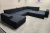 Мэдисон П-образный с пуфом РС 24 Велюр, угловой диван