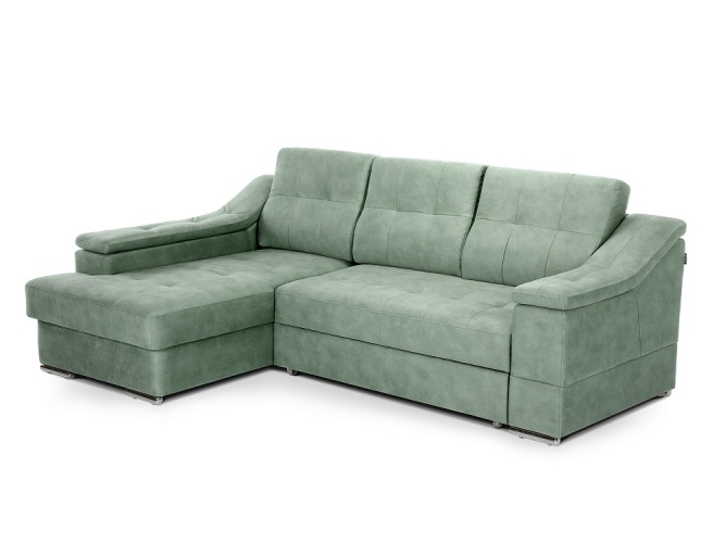 Ливерпуль Люкс Зеленый, угловой диван