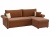 Мирфорд Классик коричневый 2 рогожка, угловой диван