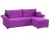 Мирфорд Классик фиолетовый 2 микровельвет, угловой диван