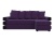 Веста (Венеция) Фиолетовый, угловой диван