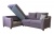 Томас фиолетовый, угловой диван