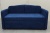 Балу Синий велюр, диван выкатной
