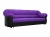 Карнелла фиолетово-черный, диван выкатной