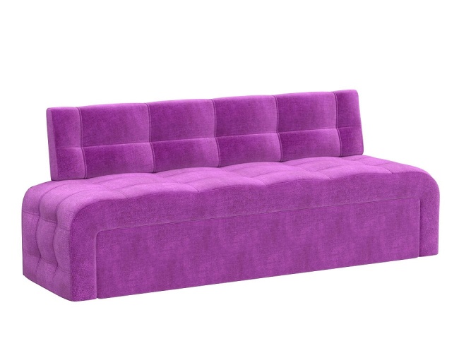 Прага Фиолетовый Микровельвет, кухонный диван