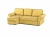 Тулон Luxe желтый Левый, угловой диван
