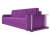 Атлант со столиком Фиолетовый Микровельвет Правый, диван еврокнижка