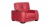 Брюссель Красный 2 Микрофибра, кресло для отдыха