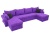 Элис П Фиолетовый, угловой диван
