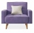Лейден Фиолетовый Вельвет, кресло для отдыха