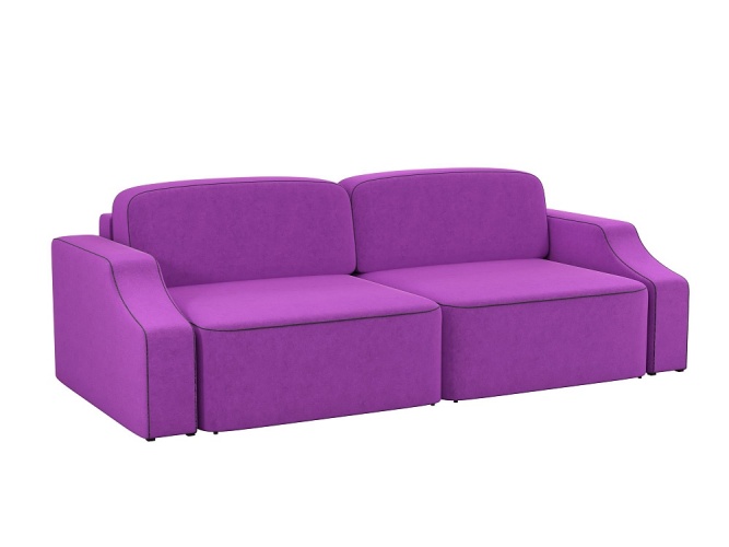 Триумф Фиолетовый, диван еврокнижка