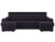 Джастин П-образный Фиолетовый Велюр, угловой диван
