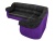 Карнелла Черно-Фиолетовый Велюр, угловой диван
