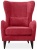 Грета Красный 2 Велюр, кресло для отдыха