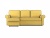 Тулон Luxe желтый Левый, угловой диван