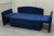 Балу Синий велюр, диван выкатной