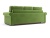 Тулон зеленый, диван еврокнижка