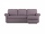 Тулон Luxe лиловый, угловой диван