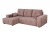 Питсбург коричневый, угловой диван