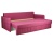 Некст (Слим) Розовый, диван еврокнижка