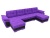 Нестор П Фиолетово-Черный, угловой диван