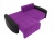 Бристоль Фиолетово-Черный, диван еврокнижка