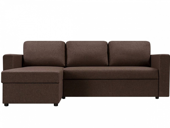 Траумберг коричневый, угловой диван