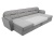 Бостон Luxe П-Образный Серый Флау, угловой диван