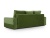 Каро зеленый, угловой диван