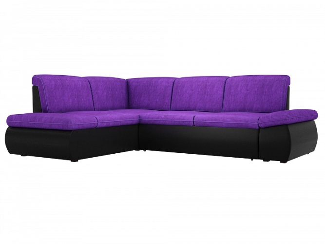 Дискавери фиолетовый, угловой диван