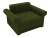 Берли Зеленое Вельвет, кресло-кровать