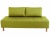 Свельд нераскладной Зеленый Рогожка, диван софа