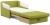 Гномик 85 Зеленый Рогожка, кресло-кровать