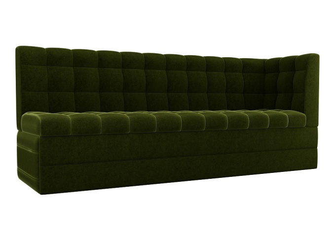 Бриз Зеленый Вельвет, кухонный диван