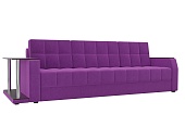 Атлант со столиком  Фиолетовый Микровельвет от производителя Мегасалон