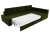 Версаль Зеленый, угловой диван