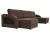 Канзас П-образный Коричневый Рогожка, угловой диван