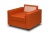 Торонто оранжевое, кресло для отдыха