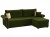 Мирфорд Классик зеленый 2 микровельвет, угловой диван