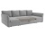 Гессен-П серый, угловой диван