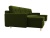Белфаст-П Зеленый Вельвет, угловой диван