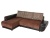 Поло (Нью-Йорк) коричневый 2, угловой диван